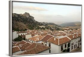 View over Grazalema Village at Parque Natural Sierra De Grazalema, Andalucia, Spain, Europe-Yadid Levy-Framed Photographic Print