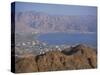 View over Gulf of Eilat, Eilat, Israel, Middle East-Simanor Eitan-Stretched Canvas