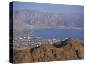View over Gulf of Eilat, Eilat, Israel, Middle East-Simanor Eitan-Stretched Canvas