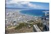 View over Hakodate from Mount Hakodate, Hokkaido, Japan, Asia-Michael Runkel-Stretched Canvas