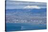 View over Hakodate from Mount Hakodate, Hokkaido, Japan, Asia-Michael Runkel-Stretched Canvas