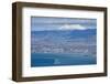 View over Hakodate from Mount Hakodate, Hokkaido, Japan, Asia-Michael Runkel-Framed Photographic Print