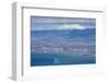 View over Hakodate from Mount Hakodate, Hokkaido, Japan, Asia-Michael Runkel-Framed Photographic Print