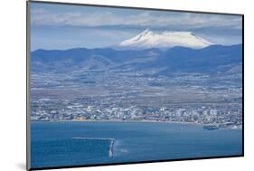 View over Hakodate from Mount Hakodate, Hokkaido, Japan, Asia-Michael Runkel-Mounted Photographic Print