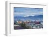 View over Hakodate from the Motomachi district, Hakodate, Hokkaido, Japan, Asia-Michael Runkel-Framed Photographic Print