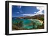 View over Hanauma Bay, a Popular Beach and Snorkeling Spot on Oahu, Hawaii, USA-Dirk Rueter-Framed Photographic Print