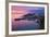 View over Harbour and Castle at Dawn, Tenby, Carmarthen Bay, Pembrokeshire, Wales, UK-Stuart Black-Framed Photographic Print