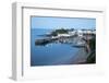 View over Harbour and Castle, Tenby, Carmarthen Bay, Pembrokeshire, Wales, United Kingdom, Europe-Stuart Black-Framed Photographic Print