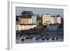 View over Harbour, Tenby, Carmarthen Bay, Pembrokeshire, Wales, United Kingdom, Europe-Stuart Black-Framed Photographic Print