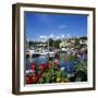 View over Harbour, Thonon-Les-Bains, Lake Geneva (Lac Leman), Rhone Alpes, France, Europe-Stuart Black-Framed Photographic Print