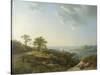 View over Heidelberg, 1837-Barend Cornelis Koekkoek-Stretched Canvas