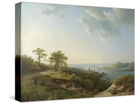 View over Heidelberg, 1837-Barend Cornelis Koekkoek-Stretched Canvas