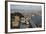 View over Hiroshima Port, Ujina Island, Hiroshima, Western Honshu, Japan, Asia-Stuart Black-Framed Photographic Print