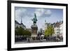 View over Hojbro Plads, Copenhagen, Denmark, Scandinavia, Europe-Yadid Levy-Framed Photographic Print