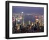 View over Hong Kong from Victoria Peak-Andrew Watson-Framed Premium Photographic Print