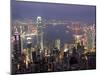 View over Hong Kong from Victoria Peak-Andrew Watson-Mounted Photographic Print