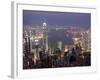 View over Hong Kong from Victoria Peak-Andrew Watson-Framed Photographic Print