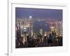 View over Hong Kong from Victoria Peak-Andrew Watson-Framed Photographic Print