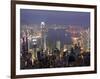 View over Hong Kong from Victoria Peak-Andrew Watson-Framed Photographic Print