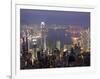 View over Hong Kong from Victoria Peak-Andrew Watson-Framed Photographic Print