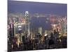 View over Hong Kong from Victoria Peak-Andrew Watson-Mounted Photographic Print