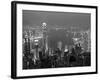 View over Hong Kong from Victoria Peak-Andrew Watson-Framed Photographic Print