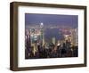 View over Hong Kong from Victoria Peak-Andrew Watson-Framed Photographic Print