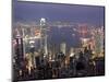 View over Hong Kong from Victoria Peak-Andrew Watson-Mounted Photographic Print