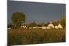 View over Houses Illuminateded During the Morning Sun-Uwe Steffens-Mounted Photographic Print