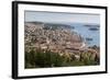 View over Hvar from Spanish Fortress, Hvar Island, Dalmatia, Croatia, Europe-Frank Fell-Framed Photographic Print