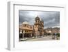 View over Iglesia De La Compania De Jesus Church and La Merced Church, Cuzco, Peru, South America-Yadid Levy-Framed Photographic Print