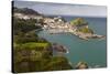 View over Ilfracombe, Devon, England, United Kingdom, Europe-Miles Ertman-Stretched Canvas