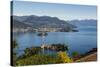 View over Isola Bella, Borromean Islands, Lake Maggiore, Italian Lakes, Piedmont, Italy, Europe-Yadid Levy-Stretched Canvas