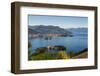 View over Isola Bella, Borromean Islands, Lake Maggiore, Italian Lakes, Piedmont, Italy, Europe-Yadid Levy-Framed Photographic Print