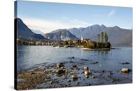 View over Isola Superiore (Isola Dei Pescatori) from Isola Bella-Yadid Levy-Stretched Canvas