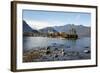 View over Isola Superiore (Isola Dei Pescatori) from Isola Bella-Yadid Levy-Framed Photographic Print