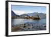 View over Isola Superiore (Isola Dei Pescatori) from Isola Bella-Yadid Levy-Framed Photographic Print