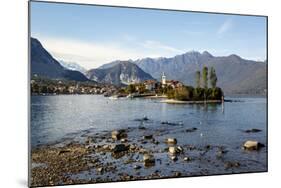 View over Isola Superiore (Isola Dei Pescatori) from Isola Bella-Yadid Levy-Mounted Photographic Print