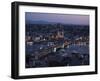 View over Istanbul Skyline from the Galata Tower at Night, Beyoglu, Istanbul, Turkey-Ben Pipe-Framed Photographic Print