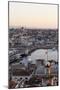 View over Istanbul Skyline from the Galata Tower at Sunset, Beyoglu, Istanbul, Turkey-Ben Pipe-Mounted Photographic Print