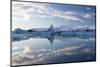 View over Jokulsarlon-Lee Frost-Mounted Photographic Print