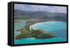 View over Jolly Harbour, Antigua, Leeward Islands, West Indies, Caribbean, Central America-Frank Fell-Framed Stretched Canvas