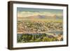 View over Juarez, Mexico-null-Framed Art Print