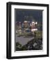 View Over Kandy Lake to the Temple of the Tooth, Kandy, Unesco Heritage Site, Sri Lanka, Asia-Gavin Hellier-Framed Photographic Print