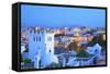 View over Kasbah to Tangier, Tangier, Morocco, North Africa, Africa-Neil Farrin-Framed Stretched Canvas