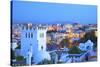 View over Kasbah to Tangier, Tangier, Morocco, North Africa, Africa-Neil Farrin-Stretched Canvas