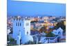 View over Kasbah to Tangier, Tangier, Morocco, North Africa, Africa-Neil Farrin-Mounted Photographic Print