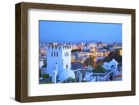 View over Kasbah to Tangier, Tangier, Morocco, North Africa, Africa-Neil Farrin-Framed Photographic Print