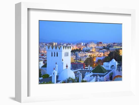 View over Kasbah to Tangier, Tangier, Morocco, North Africa, Africa-Neil Farrin-Framed Photographic Print