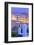 View over Kasbah to Tangier, Tangier, Morocco, North Africa-Neil Farrin-Framed Photographic Print